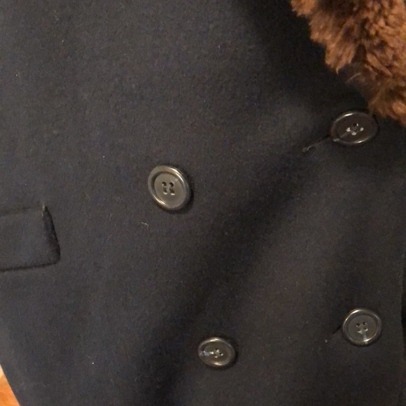 J.G. Hook 100% Wool Blue Coat “L” - Picture 4 of 7